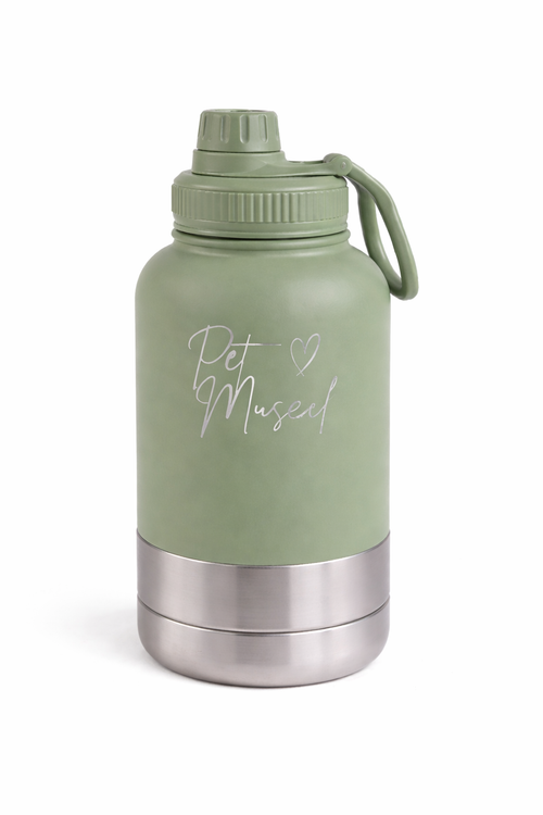 Botella de paseo Petmuse 1L Verde